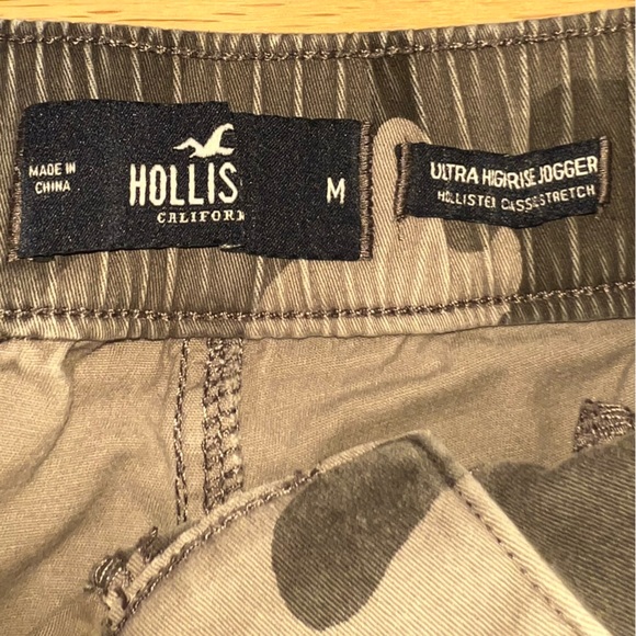 Hollister Ultra High-Rise Jogger Pant - Gray Camo - Picture 2 of 5